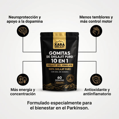 XARA Shilajit Gomitas 10 en 1