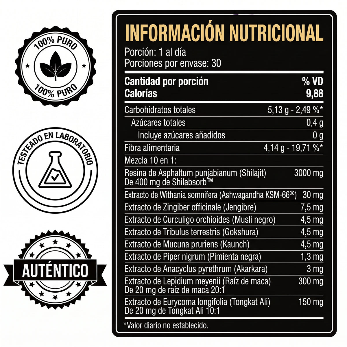 XARA Shilajit Gomitas 10 en 1